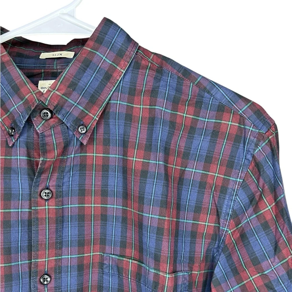 J. Crew Men’s‎ 100% Cotton Casual Button Down Size M